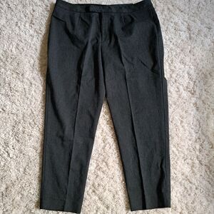 Dockers Men's Flat‎ Front Charcoal Chinos Size 22W Medium